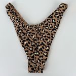 Aerie Women's XS Cheetah Leopard Print Vcut Bikini Bottoms Cheekier Photo 1
