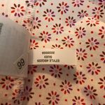 J.Crew Factory Womens Smocked Tank Pajama Top Floral Pink White L Photo 4