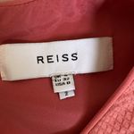 Reiss Coral Peachy “Swirl” Dress Size 0 Photo 4
