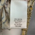 Dana Buchman ‎ long Sleeve Blouse Geometric Print Rayon Preppy Secretary Womens L Photo 5