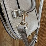 Coach Metallic Gold Leather Mini Sierra Evening Satchel Crossbody Bag F22315 Photo 13