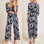 Anthropologie X Bl^nk London Montage Floral Wide Leg Jumpsuit 3X Boho Bohemian Photo 3