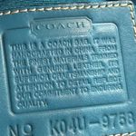 Coach  Tiffany blue crossbody Photo 10