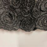 Per Se Skirt Black White Herringbone Floral Wool Blend Size 6 Photo 3