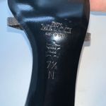 Sesto Meucci  Bejeweled Iridescent Kitten Heel Slides size 7 NARROW Photo 5