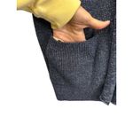 Athleta Women's Restful Cocoon Wrap Knit Cardigan Navy Fall Winter Cozy Size S Photo 3