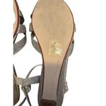 Touch Ups Women's Champagne Gold Glitter Strappy Sandals Size 8.5 Photo 7