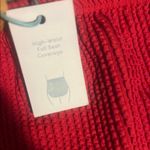 Kona Sol Vibrant Pink/Red High-Waisted Bikini Bottom 2X Photo 2