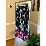 Valerie Stevens  Floral Maxi Skirt Large Photo 1