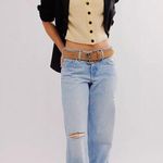 Free People Beatrice Cashmere Vest in Pastel Yellow Size Small NWT Photo 7