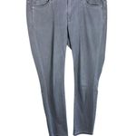 J. Jill Denim Authentic Fit Gray Slim Ankle Cotton Blend Mid Rise Jeans Size 6 Photo 0