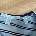 Draper James  V-neck Striped Dress Blue XS Photo 4