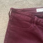 Abercrombie & Fitch Abercombie & Fitch maroon jeans Photo 6