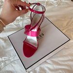 Guess Pink Strappy Heels Photo 0