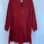 Time & Tru Women's Woven Tiered Dress Photo 6