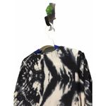 Show Me Your Mumu  Size Small Tie Dye Black White Bell Sleeves V-Neck Tunic Top Photo 4