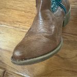 Coconuts by Matisse  Pistol Cowboy Boots Women’s 6.5M Cognac Teal Ankle Photo 2