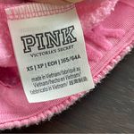 PINK - Victoria's Secret  | Pink Fleece Sweat Shorts Sz XS Photo 4