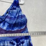 G by Giuliana Jumpsuit One Shoulder Tie Dye Wide‎ Leg Blue Purple Size L Size L Photo 2