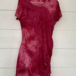 Le Miel Women’s Large Tie Dye Stretch Dress Short Sleeve Photo 0