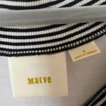 Anthropologie Maeve Haven striped shirt sleeve dress size S Photo 4