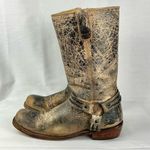 Bed Stu  Cobbler Series Distressed Boots Size 8.5 Cowboy Leather Photo 0