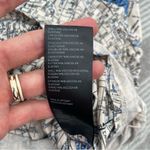 Urban Outfitters  Asymmetric Cut Out New York Map Printed Ruched Bodycon Dress M Photo 2