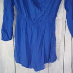 Lulus Blue Long Sleeve Romper Photo 8