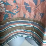 Multiples Women's Floral 3/4 Sleeve Tunic Knit Top L Large New Photo 2