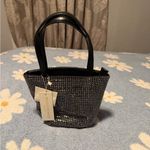 Madison West  Black Crystal Shoulder Bag Photo 1
