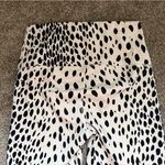 Reformation  Eco Move Animal Print Biker Shorts in Black White Dot Size Small Photo 11