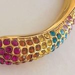 18K Gold plated Open Cuff bangle Bracelet multi Stainless Steel womens jewelry Photo 11
