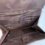 Fossil Vintage  Sasha Dark Brown Leather Crossbody Saddle Bag Double Sided Purse Photo 14