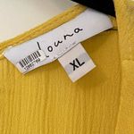 Louna Mustard Tie Romper Yellow Size XL Photo 9