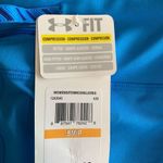 Under Armour  UA blue/purple Compression Capri leggings Size S Photo 8