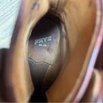 Frye Vintage  Riding Ankle Boots Belted Western Women’s Size 6 Cognac Brown Photo 5