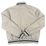 Edikted  - Reckless Varsity Bomber Jacket in Tan & Black Photo 3