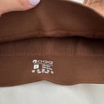 Amazon Brown Ribbed Seamless Workout Set Photo 2