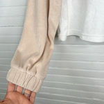 7 For All Mankind  Women's Cropped Terry Cloth V-Neck Sweater Multicolor Size M Photo 3