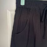 French Connection  Pocket Drawstring Mini Shorts Black 0 Photo 3