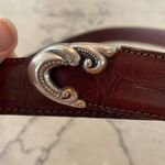 Cavender’s Western Outfitter Leather Belt Brown Photo 5