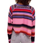 We The Free | NWT Free People Baja Striped Raglan Crop Long Sleeve Top Photo 1