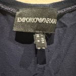 Emporio Armani  navy blue tank with bow accent size 4 Photo 2