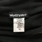 Wearever Black Draped Party Tank Top 3X Photo 6