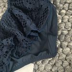 NWT LisaMaree Swim Dusty Dreams Bikini Top Navy Size XS Blue Photo 2