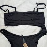 SKIMS Swim Strapless Monokini One Piece Removable Straps Black Onyx 2X Plus NWT Photo 4