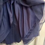 Torrid  Navy Blue Sequin Tulle Skater Evening Formal Dress Plus Size 18 NWT Photo 7