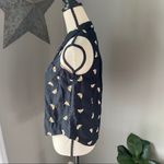 Anthropologie Anthro. HD Paris Winne Bee Blouse Black Sz 2 Photo 3