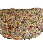 Sand Blossom Wristlet Bag Retailed for 98.00 Gold Photo 5