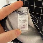 Ann Taylor L  Navy and White Check Top Photo 2